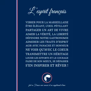 TOILE DE MOTS MARINE - déco murale 100% fabriquée en France