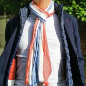 CHECHE - Bleu blanc rouge